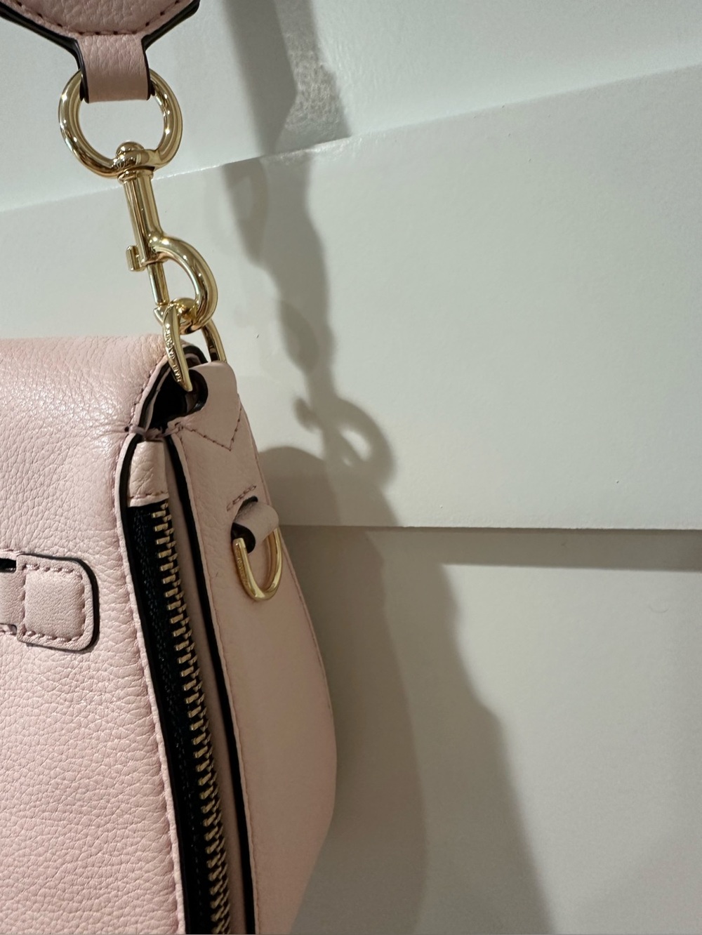 NWOT Marc Jacob’s small pink leather Nomad cross body bag - Picture 7 of 16